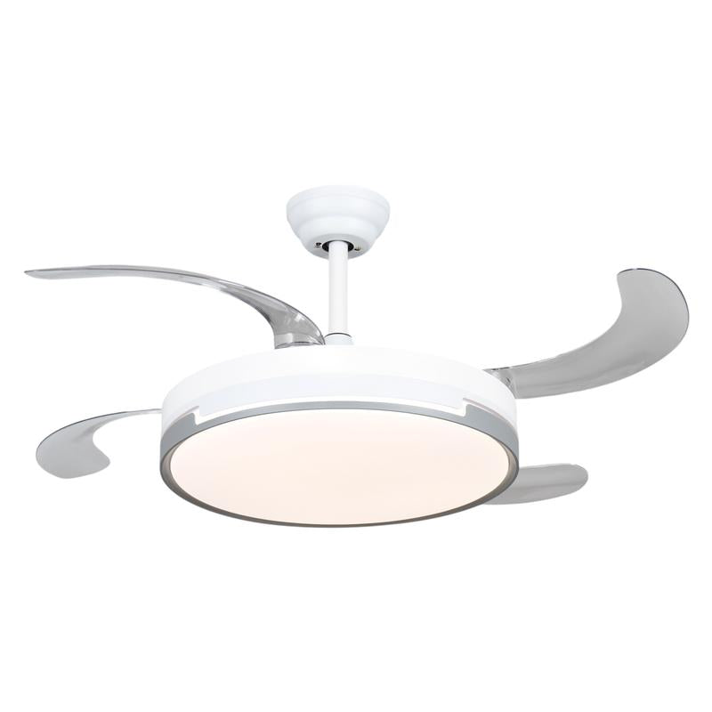 Ventilador de Techo con Lámpara LED Retráctil + Control remoto - AeroLux
