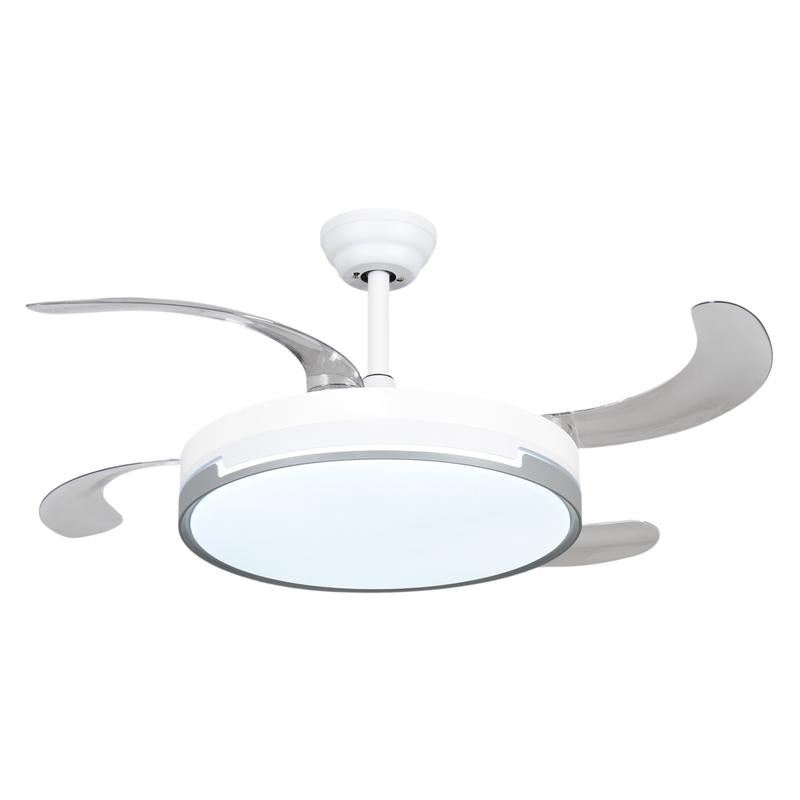 Ventilador de Techo con Lámpara LED Retráctil + Control remoto - AeroLux